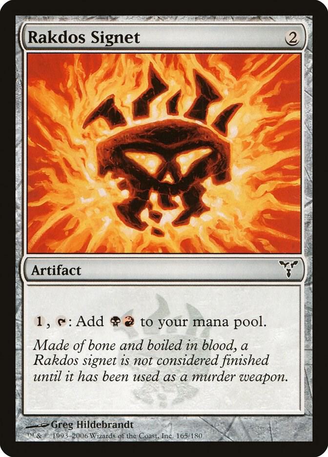 Rakdos Signet 165/180 (Dissension)  | Good Games North