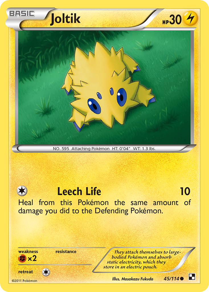Joltik (45/114) [Black & White: Base Set] | Good Games North