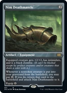 Nim Deathmantle Foil Etched (Double Masters 2022)  - Foil | Good Games North