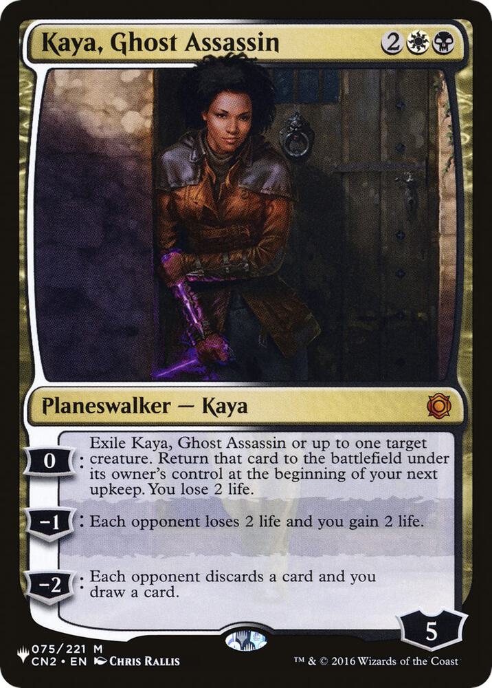 Kaya Ghost Assassin CN2-75/5075 (The List Reprints)  | Good Games North
