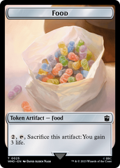 Alien Angel // Food (0025) Double-Sided Token [Doctor Who Tokens] | Good Games North