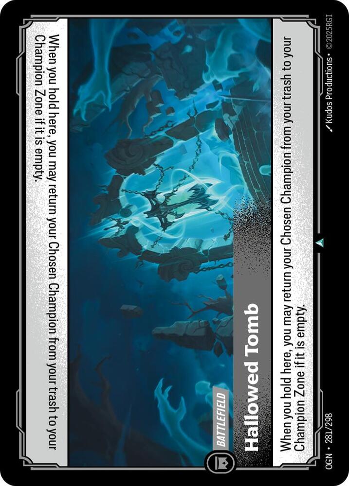 Hallowed Tomb 281/298 (Origins)  - Foil | Good Games North