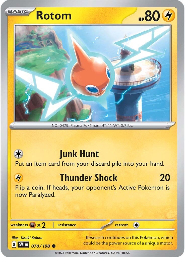 Rotom (070/198) [Scarlet & Violet: Base Set] | Good Games North