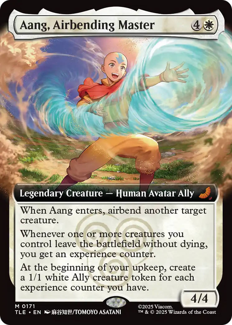 Aang, Airbending Master (Extended Art) [Avatar: The Last Airbender: Eternal-Legal] | Good Games North