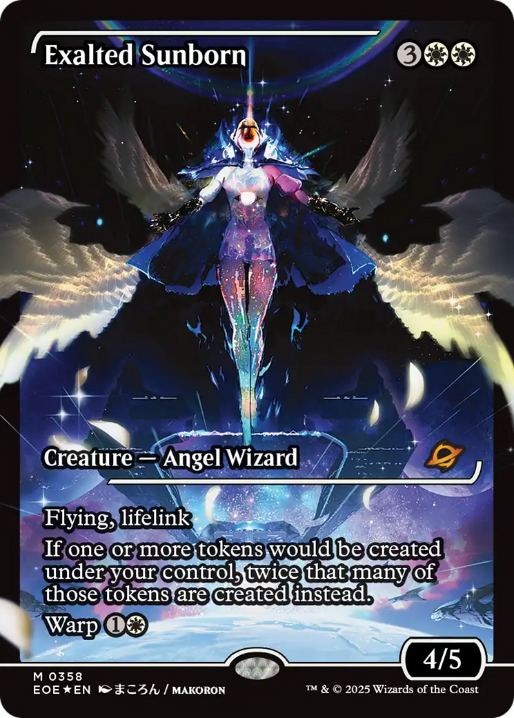 Exalted Sunborn (Showcase) [Edge of Eternities] | Good Games North