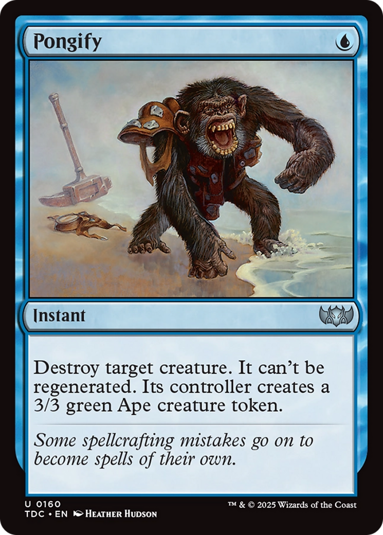 Pongify [Tarkir: Dragonstorm Commander] | Good Games North