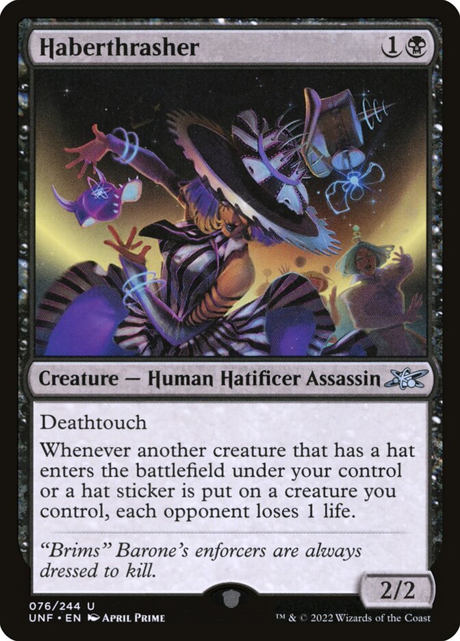 Haberthrasher 76/244 (Unfinity)  - Foil | Good Games North