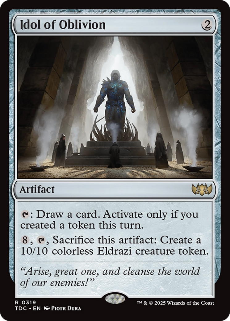 Idol of Oblivion [Tarkir: Dragonstorm Commander] | Good Games North