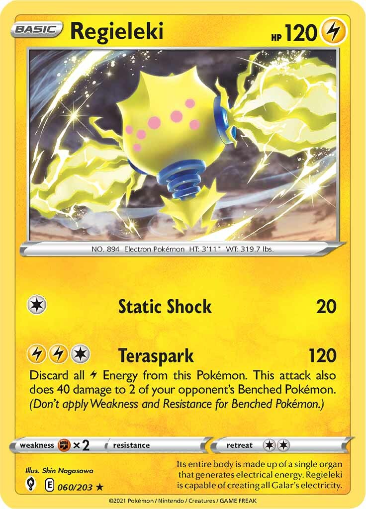 Regieleki (060/203) (Theme Deck Exclusive) [Sword & Shield: Evolving Skies] | Good Games North