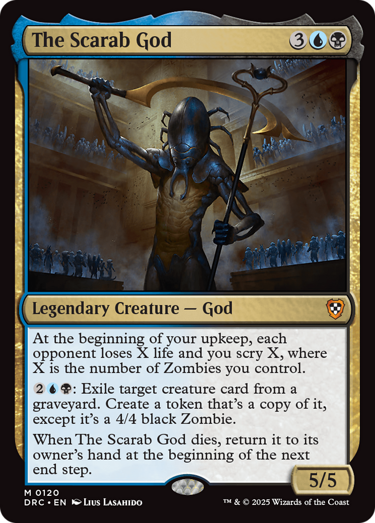 The Scarab God [Aetherdrift Commander] | Good Games North
