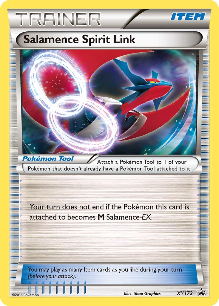 Salamence Spirit Link (XY172) [XY: Black Star Promos] | Good Games North