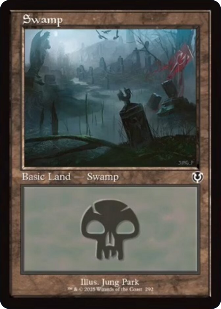 Swamp (292) (Retro Frame) [Innistrad Remastered] | Good Games North