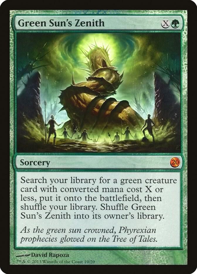 Green Sun's Zenith 19 (From the Vault: Twenty)  - Foil | Good Games North