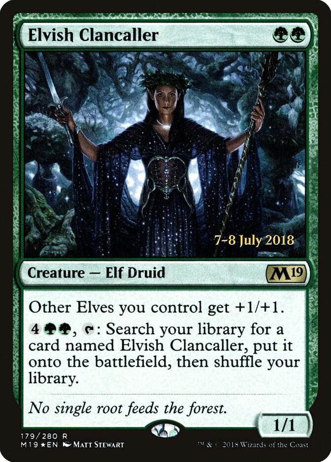 Elvish Clancaller (Prerelease Cards)  - Foil | Good Games North