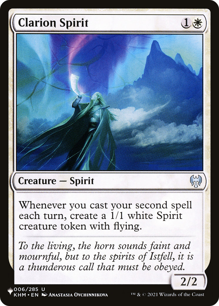 Clarion Spirit [The List] | Good Games North