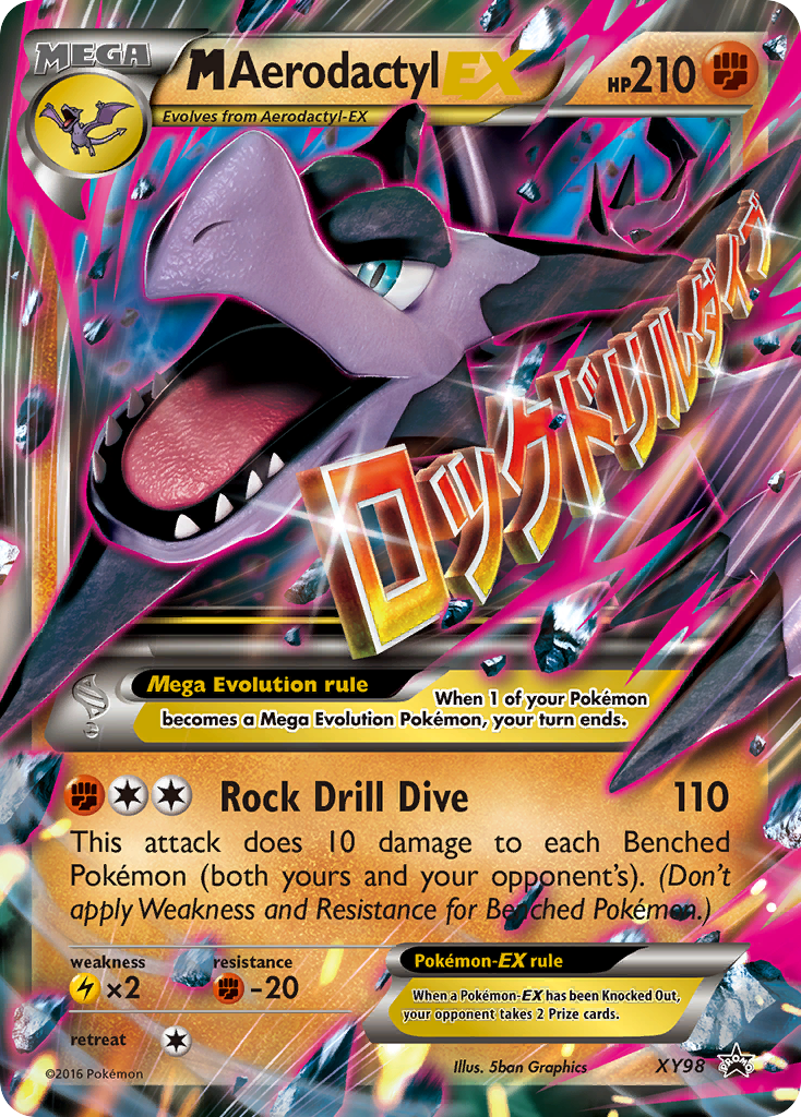 M Aerodactyl EX (XY98) [XY: Black Star Promos] | Good Games North