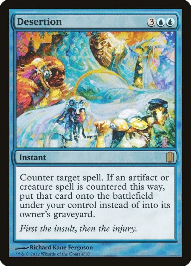 Desertion (Commander's Arsenal)  - Foil | Good Games North