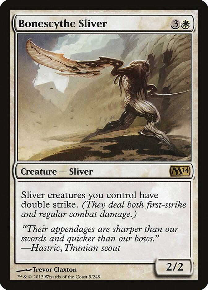 Bonescythe Sliver (Magic 2014 (M14))  - Foil | Good Games North