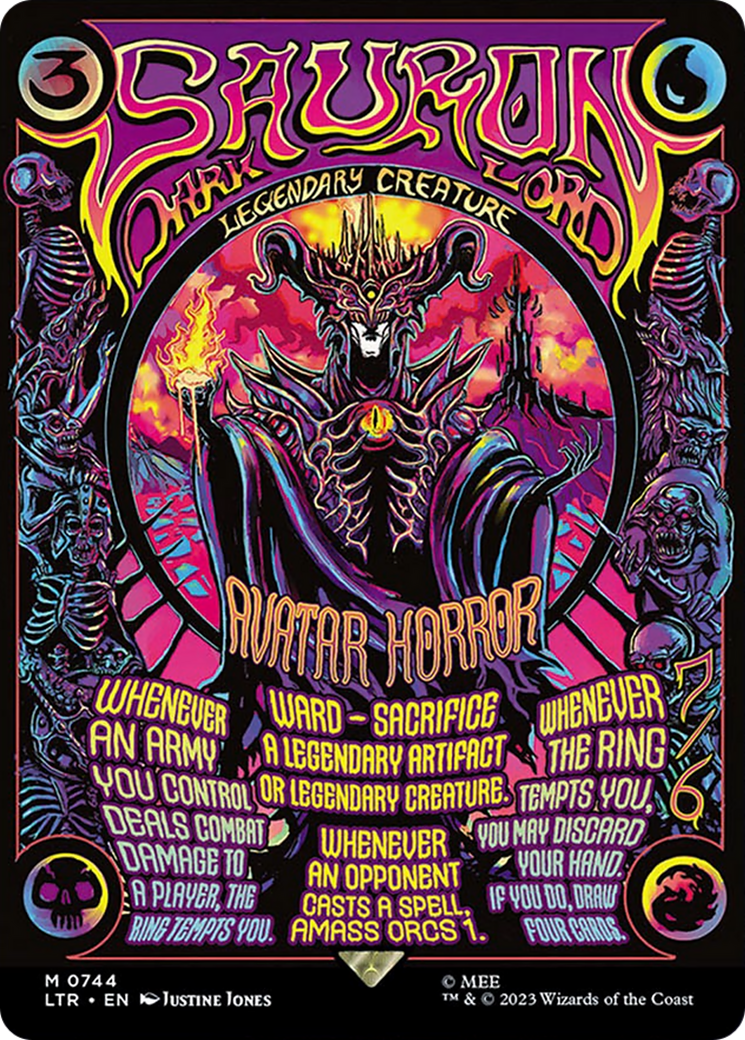 Sauron, the Dark Lord (Borderless Poster) [The Lord of the Rings: Tales of Middle-Earth] | Good Games North