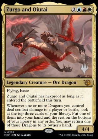 Zurgo and Ojutai (Promo Pack) [March of the Machine Promos] | Good Games North