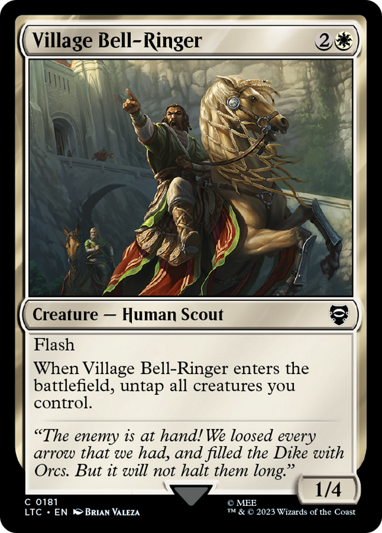 Village Bell-Ringer [The Lord of the Rings: Tales of Middle-Earth Commander] | Good Games North