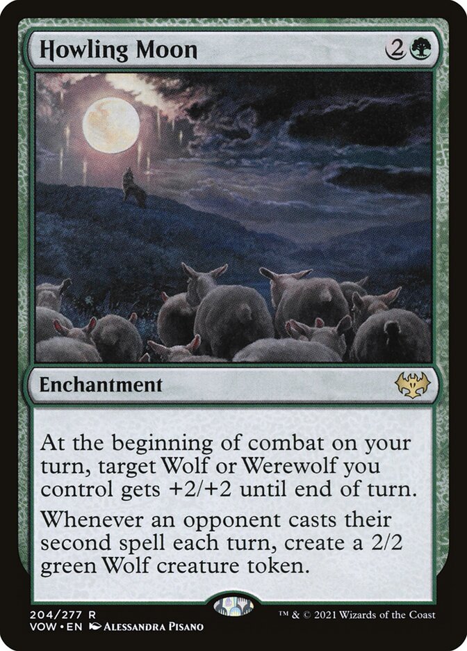 Howling Moon 204/277 (Innistrad: Crimson Vow)  | Good Games North
