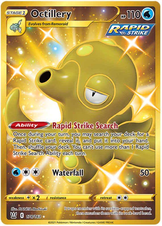 Octillery (178/163) [Sword & Shield: Battle Styles] | Good Games North