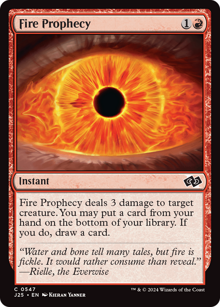 Fire Prophecy [Foundations Jumpstart] | Good Games North