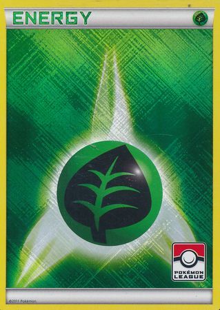 Grass Energy (2011 Pokemon League Promo) [League & Championship Cards] | Good Games North