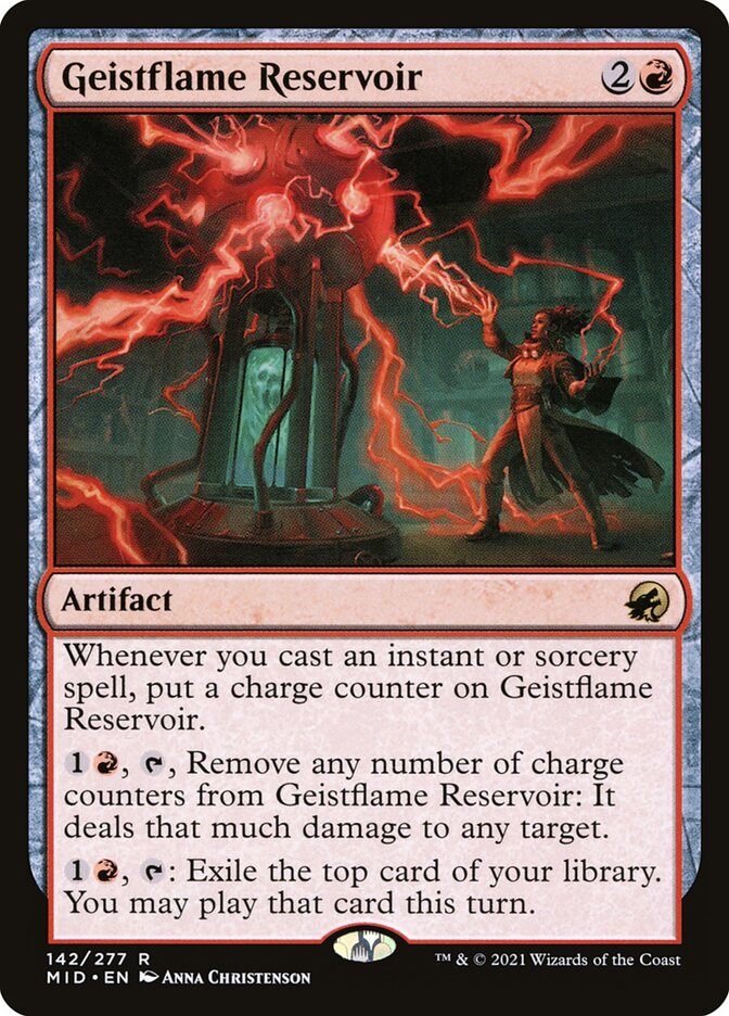 Geistflame Reservoir 142/277 (Innistrad: Midnight Hunt)  | Good Games North