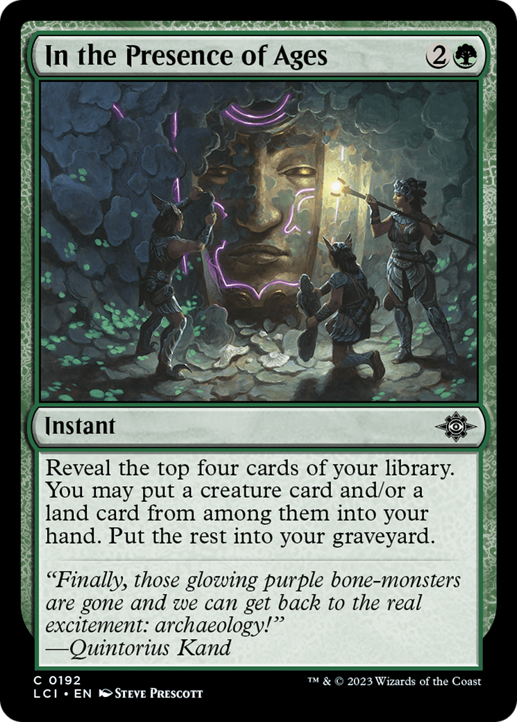 In the Presence of Ages [The Lost Caverns of Ixalan] | Good Games North