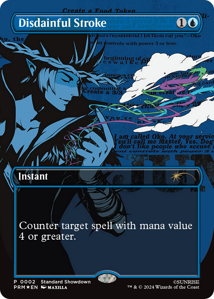 Disdainful Stroke [Standard Showdown Promos] | Good Games North