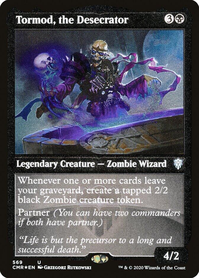 Tormod the Desecrator Foil Etched (Commander Legends)  - undefined | Good Games North