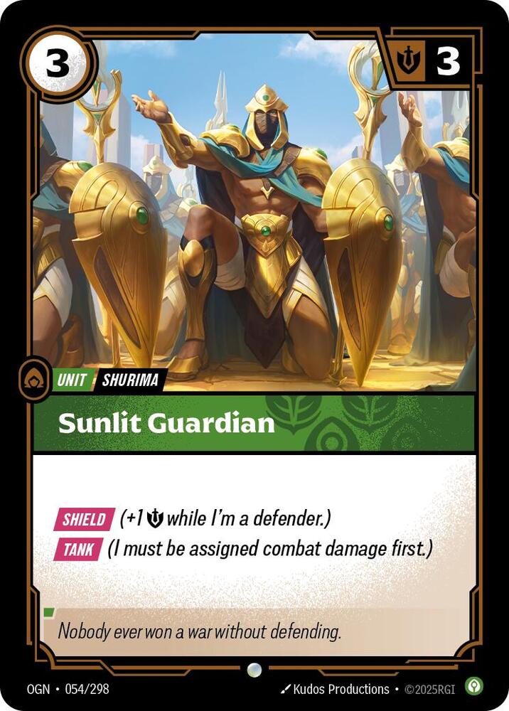 Sunlit Guardian (Origins)  - Foil | Good Games North