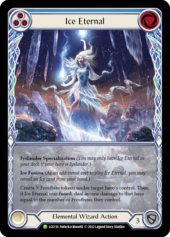 Ice Eternal [LGS110] (Promo)  Rainbow Foil | Good Games North