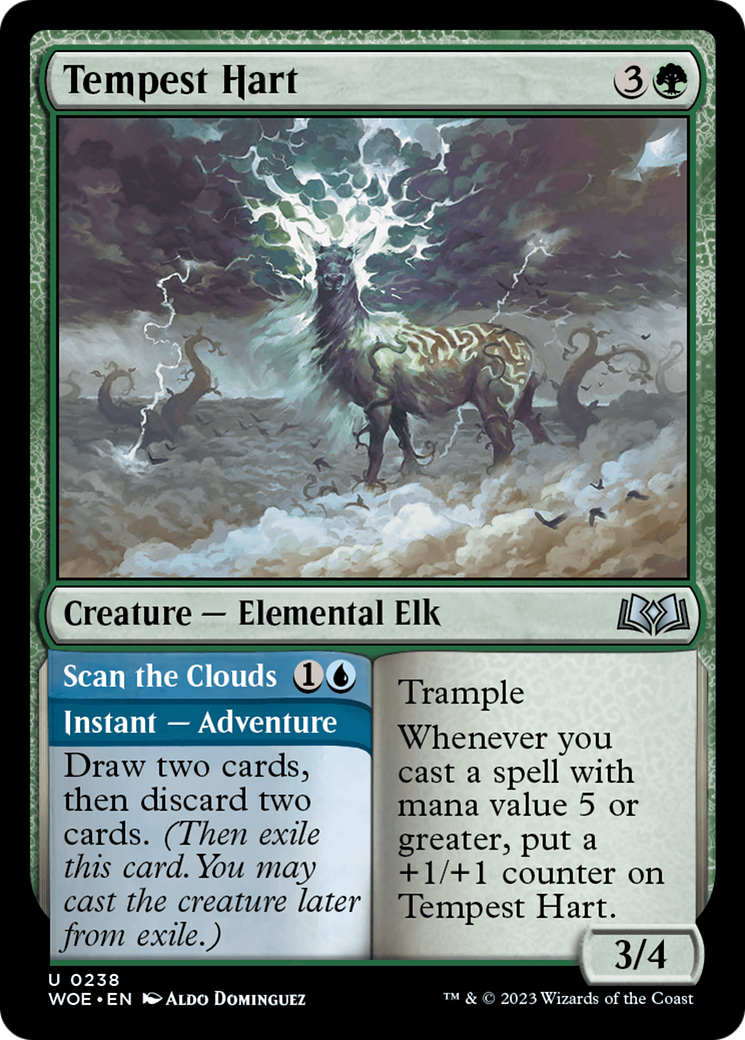 Tempest Hart // Scan the Clouds [Wilds of Eldraine] | Good Games North