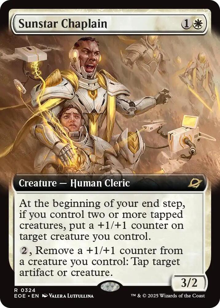 Sunstar Chaplain Extended Art (Edge of Eternities)  | Good Games North