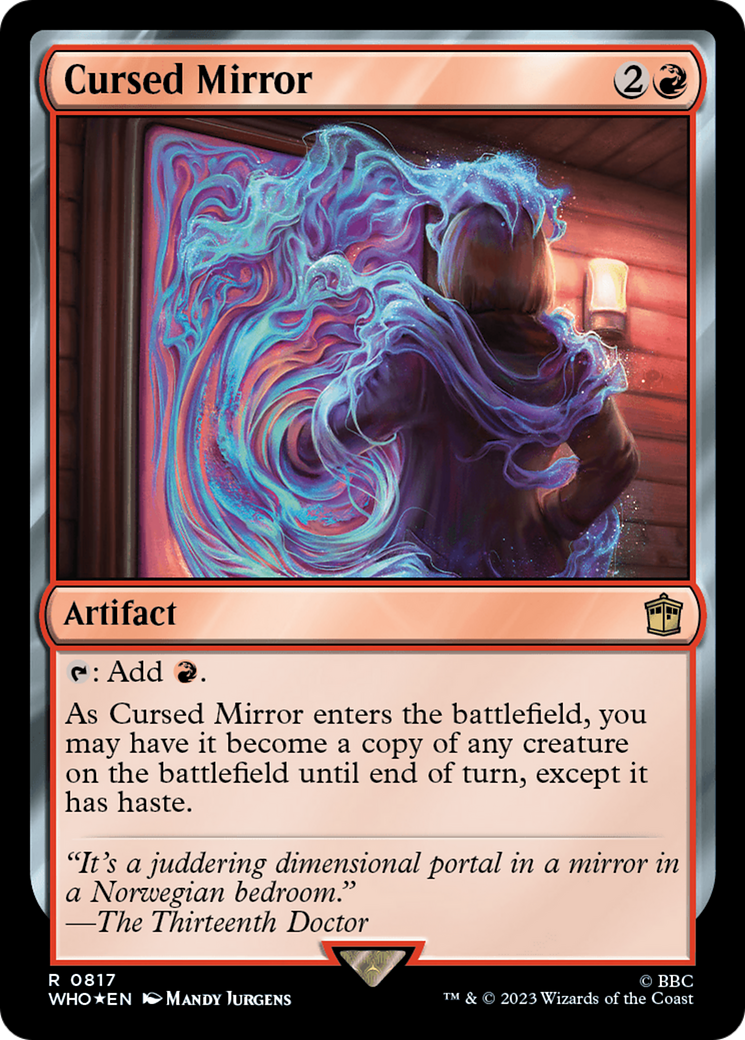 Cursed Mirror (Surge Foil) [Doctor Who] | Good Games North