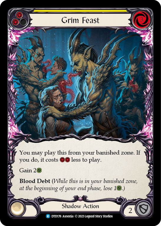 Grim Feast (Yellow) [DTD176] (Dusk Till Dawn) | Good Games North