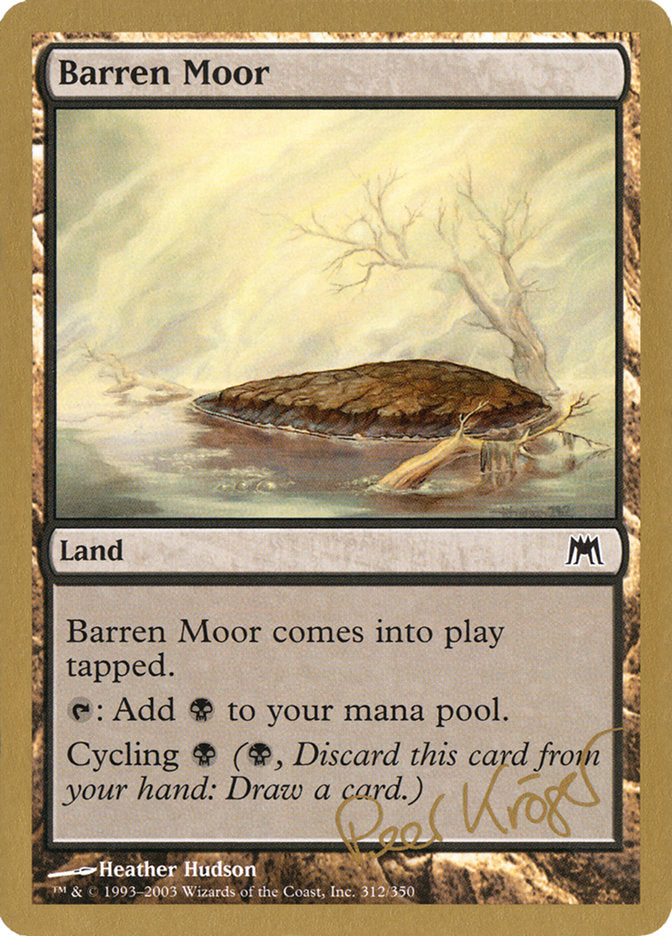 Barren Moor (Peer Kroger) [World Championship Decks 2003] | Good Games North