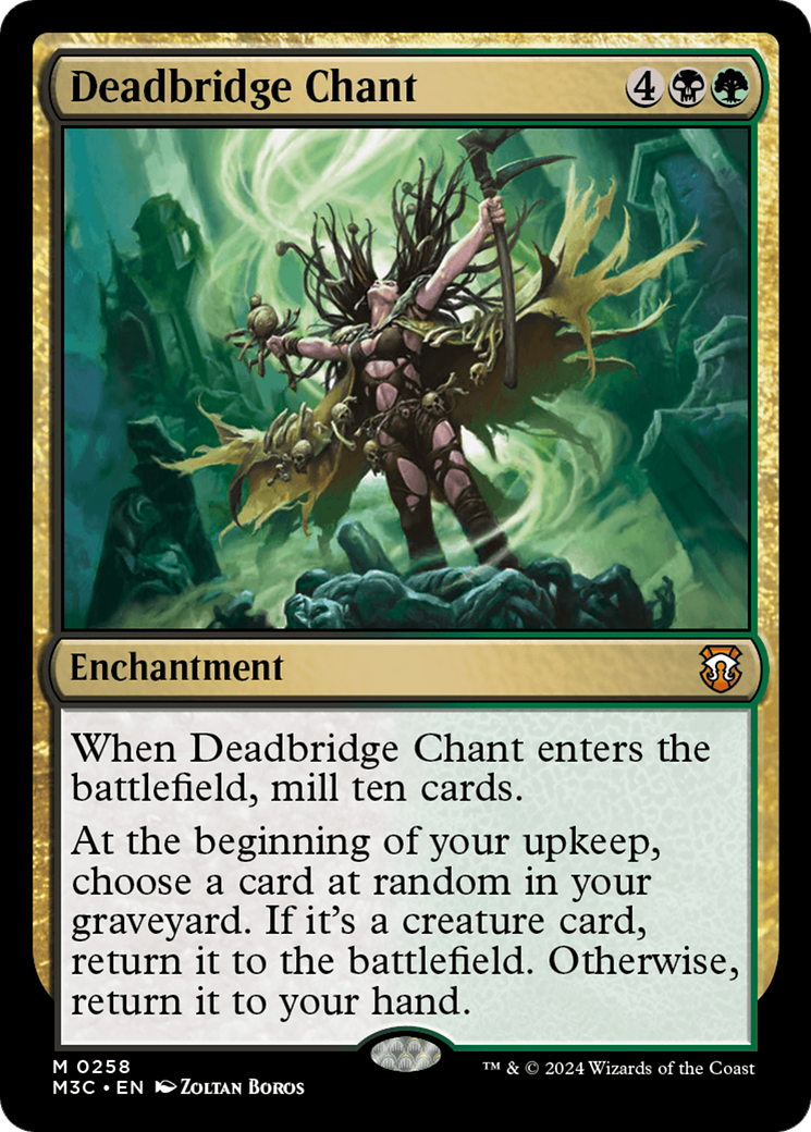 Deadbridge Chant [Modern Horizons 3 Commander] | Good Games North