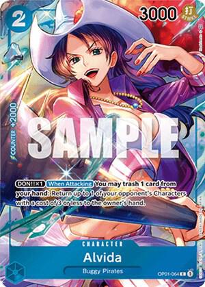 Alvida (Box Topper) OP01-064 (Romance Dawn)  - Full Art Foil | Good Games North