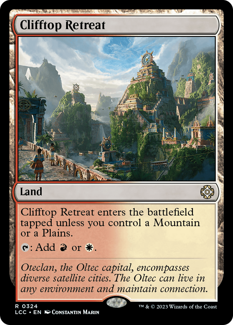 Clifftop Retreat [The Lost Caverns of Ixalan Commander] | Good Games North