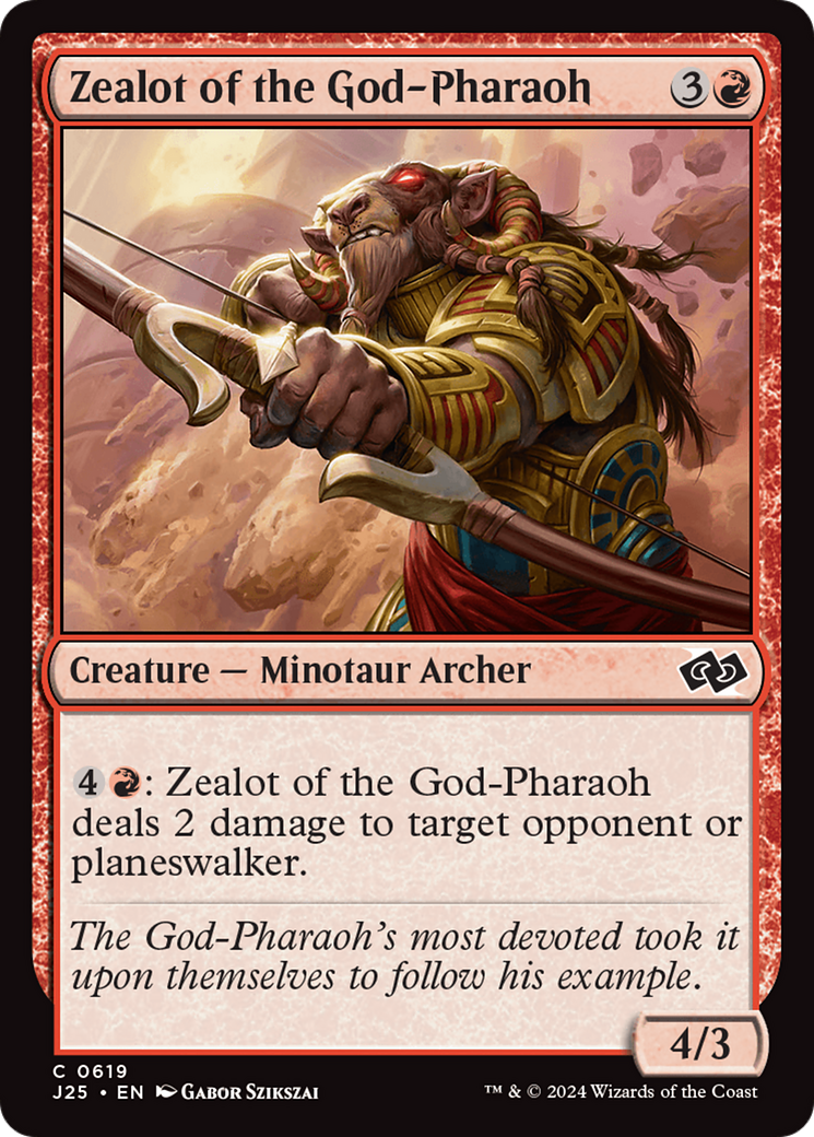 Zealot of the God-Pharaoh [Foundations Jumpstart] | Good Games North