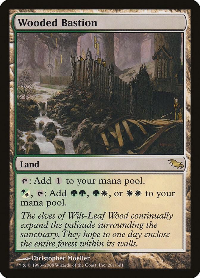 Wooded Bastion (Shadowmoor)  - Foil | Good Games North