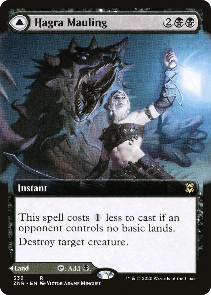 Hagra Mauling Extended Art (Zendikar Rising)  | Good Games North
