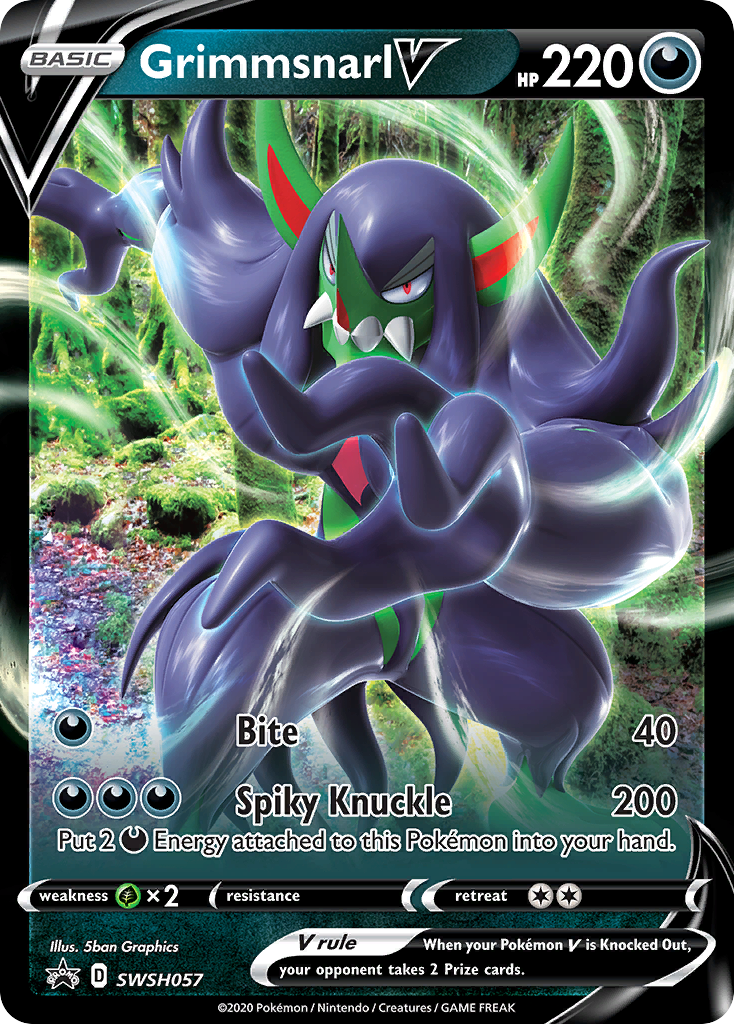 Grimmsnarl V (SWSH057) [Sword & Shield: Black Star Promos] | Good Games North