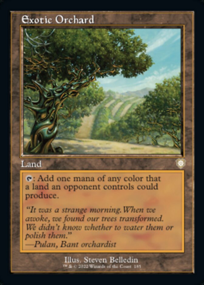 Exotic Orchard (Retro) [The Brothers' War Commander] | Good Games North