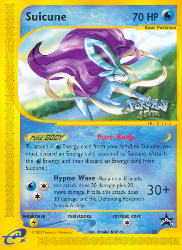 Suicune (53) [Wizards of the Coast: Black Star Promos] | Good Games North