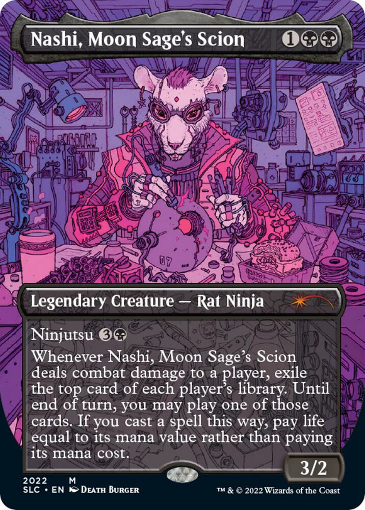 Nashi, Moon Sage's Scion 2022 (Secret Lair Countdown Kit)  - Borderless | Good Games North